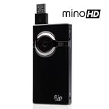 Flip MinoHD Camcorder, 60 Minutes (Black)