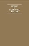 Records of Saudi Arabia, 1961-1965