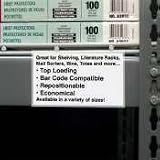 C-Line 87617 Label Holders, 3/4 x6, 50 Holders/pack