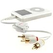 INSTEN - Retractable AV Cable for iPod Video and Zune