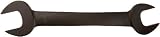Martin BLK49A Forged Alloy Steel 2-1/4 x 2-7/16 Opening Offset 15 Degree Angle Double Head Open End 