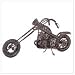 ARTISTS METAL WIRE MOTORCYCLE FIGURINE STATUE FIGURE