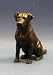 Labrador Retriever Cold-cast Figurine (Sitting): 5.5 Inches High