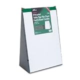AMPAD/DIV. OF AMERCN PD&PPR / AMP24022 / Evidence Tabletop Flip Chart Easel, Unruled, 20 x 28, White, 20 Sheets/Pad / Sold as 1 EA