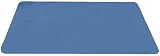 Durable Coporation Thermoset Vulcanized Rubber Creative Elements Grand-Stand Beauty Salon & Barber Anti-Fatigue Mat, Rectangle with Recess, for Indoors, 36 Width x 52 Length x 3/8 Thickness, Blue