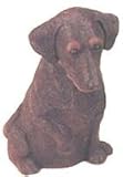 Large Chocolate Labrador Dog Coin Bank