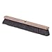 Carlisle Flo-Pac Fine Floor Sweeps, Black, 24" X 3", Tampico, 12/Carton