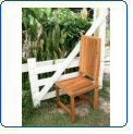 Big Bend Teak Wood Buffet Chair