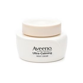 Aveeno Active Naturals Ultra-Calming Night Cream, 1.7-Ounce Jars (Pack of 2)