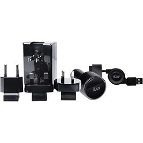 iLuv Power Kit for iPhone & iPod - Black (I159)