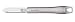 Paderno World Cuisine 7-5/8-Inch Potato Peeler with Stainless Steel Blade and Handle