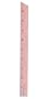 Charles Leonard Inc. Ruler, 0.5 Inch Increments, 77552)