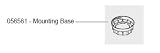 Bosch 056561 Mounting Base MUZ4MX2