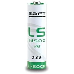 SAFT LS14500 Lithium Batterie Li-SOCI2, Size AA LS14500