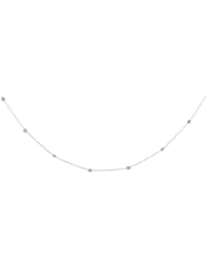 14 Karat White Gold 18" 1.0Ct Necklace