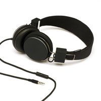 UrbanEars Plattan Headphones (8075607) Black UrbanEars Plattan Headphones (8075607) - Black