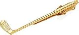 14K Gold Golf Club Tie Bar