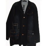 MEN'S PEPE JEANS JACKET COAT BLAZER SIZE 4X NWT