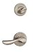Tools & Hardware : Schlage FA359 CHP 619 RH RCAL RCS Satin Nickel Champagne Lever Interior Pack (Inside Only)