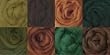 Ultra Fine 12 Wool Roving .22 Oz. 8-Pack: Woodsy