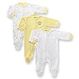 Gerber 3-Pack Pastel Sleep N Play - Neutral (3-6 Months)