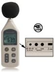Digital Sound Level Meter with USB Port(Range: 30dB~130dB)