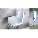 Folding Shower Chair: with back