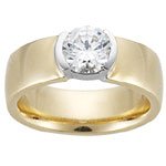 1 Carat Pre-Set Engagement Ring (Choose Your Diamond Quality)-5.5