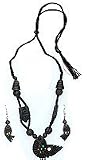 Traditional Jewelry Necklace and Earing In Terracota Handcrafted Unique Gift For Her