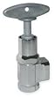 Industrial Grade 1RWD1 Supply Stop, Loose Key, Inlet 3/8 In