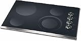 Frigidaire FEC30S7EC 30 Smoothtop Electric Cooktop (Black) SS Trim