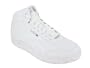 Reebok Men's REEBOK CLASSIC MOBEY MID BASKETBALL SHOES 13 (WHITE/WHITE/SHEER GREY)
