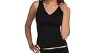 Spanx Hide & Sleek V-neck Layering Camisole Picot Trimmed Light Compression (1X 18w 20w, Black)