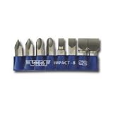 Torque Wrenches: Vim Products VIMIMPACT-8-03 8 Piece Impact Driver Quality S2 Bit Set