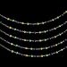 GKI 6' Lighted LED Mardi Gras Beaded Christmas Garland 20 Lights #100022036