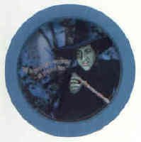 Wicked Witch Round Clock