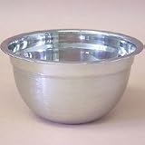Roscan  Stainless Steel German Mix Bowl 3/4 Quart Duo Finish