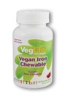 Vegan Iron Chewable - 60 - Chewable Tablet