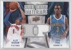 2009-10 Upper Deck Game Materials Dual #DGIP - Allen Iverson/Chris Paul