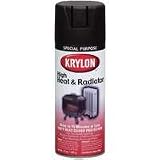 Krylon 1614 High heat black spray paint 12oz