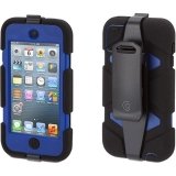Survivor Carrying Case for iPod - Blue, Black