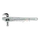 Westward 1XJZ8 Aluminum Offset Pipe Wrench, 18 In