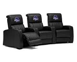 Boise State Broncos Leather Theater Seating--Row of 4