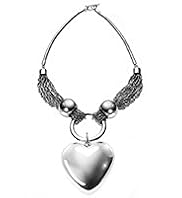 Per Una Chain & Puffed Heart Necklace