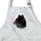 Dogs Pomeranian - Black Pomeranian - Aprons