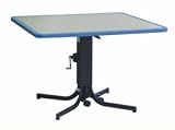 Laminate Table Top, 42 Round With Raised Polyurethane Edge, 1EA