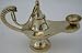 Genie Alladin Aladdin 5 in Brass Magic Lamp Free Ship By Canyon Gold