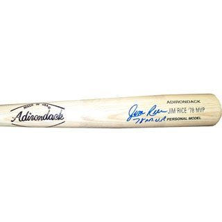 Jim Rice 78 MVP Autographed/Hand Signed Bat (PSA/DNA)