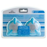 MI-SP101 -- Portable iPod&reg;/MP3/PC Stereo Speakers (Blue)