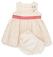 Autograph Pure Cotton Broderie Dress & Knicker Set